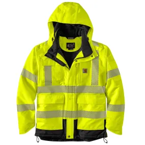 106694 - Carhartt High-Visibility Waterproof Loose Fit Heavyweight Insulated Class 3 Jacket