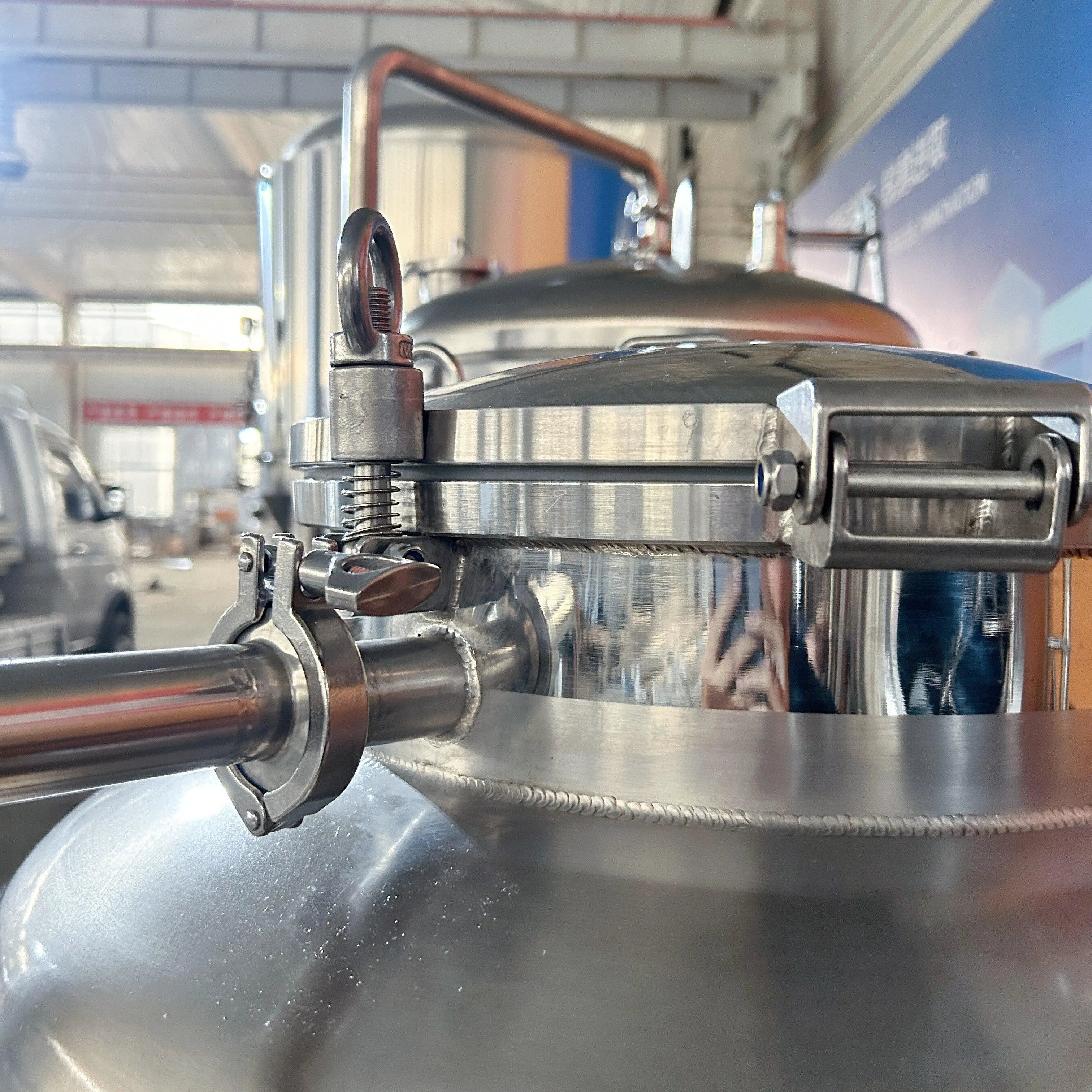 200L Conical Fermenter (pressurisable, jacketed)