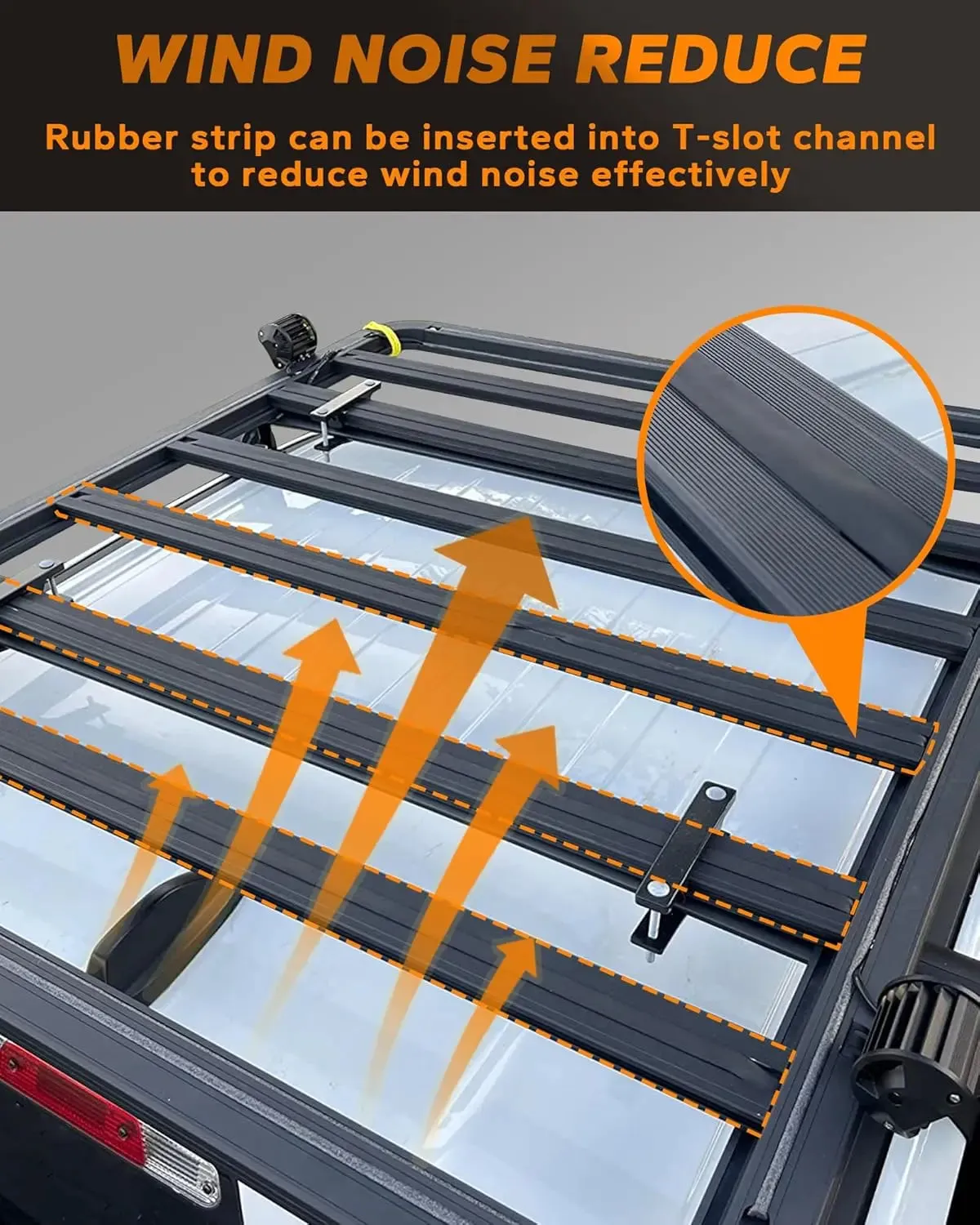 58" x 47" Aluminum Platform Flat Roof Rack