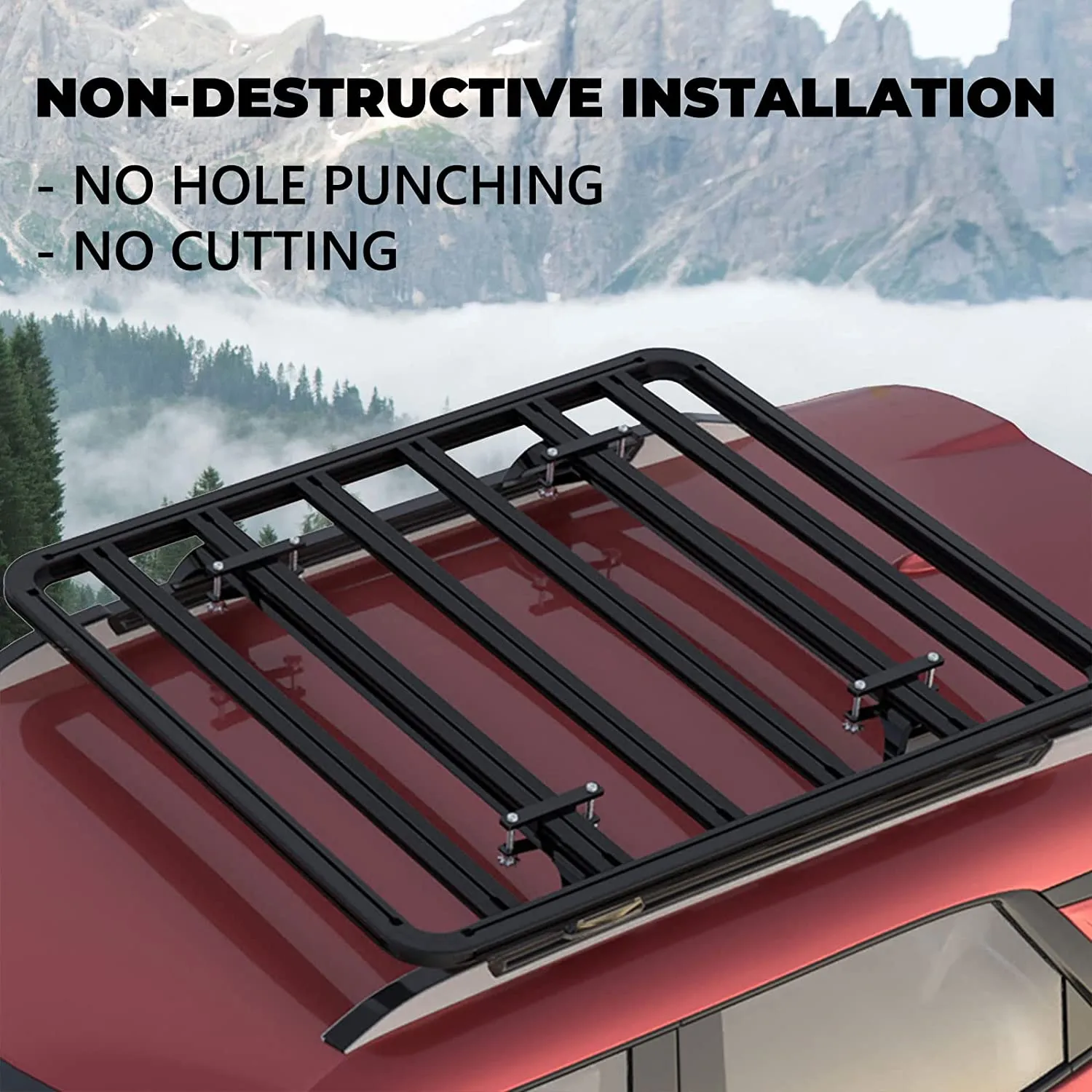 63" x 51" Aluminum Platform Roof Rack