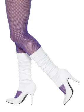 80's White Leg Warmers