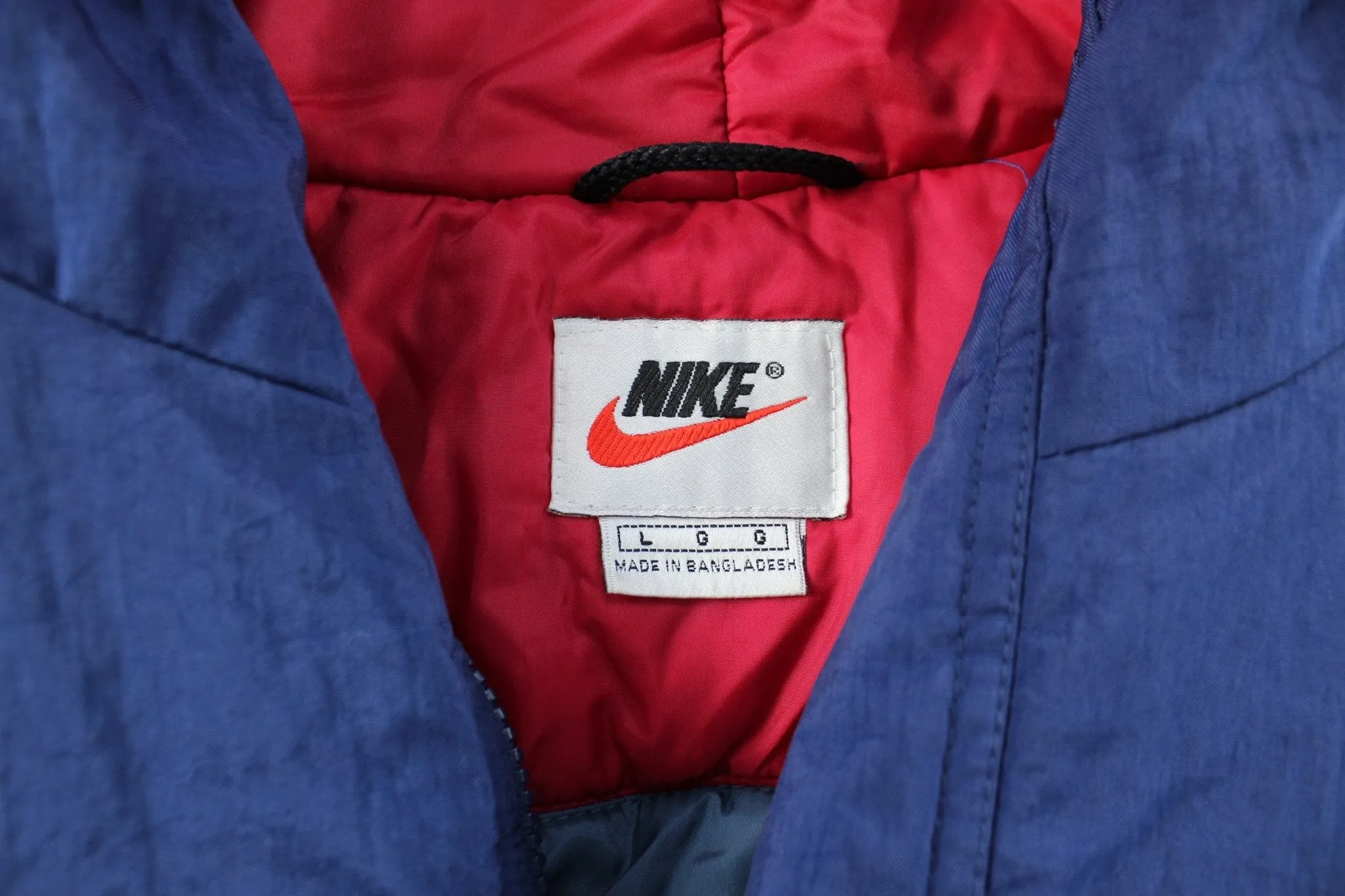 90's Nike Embroidered Logo Parka Jacket