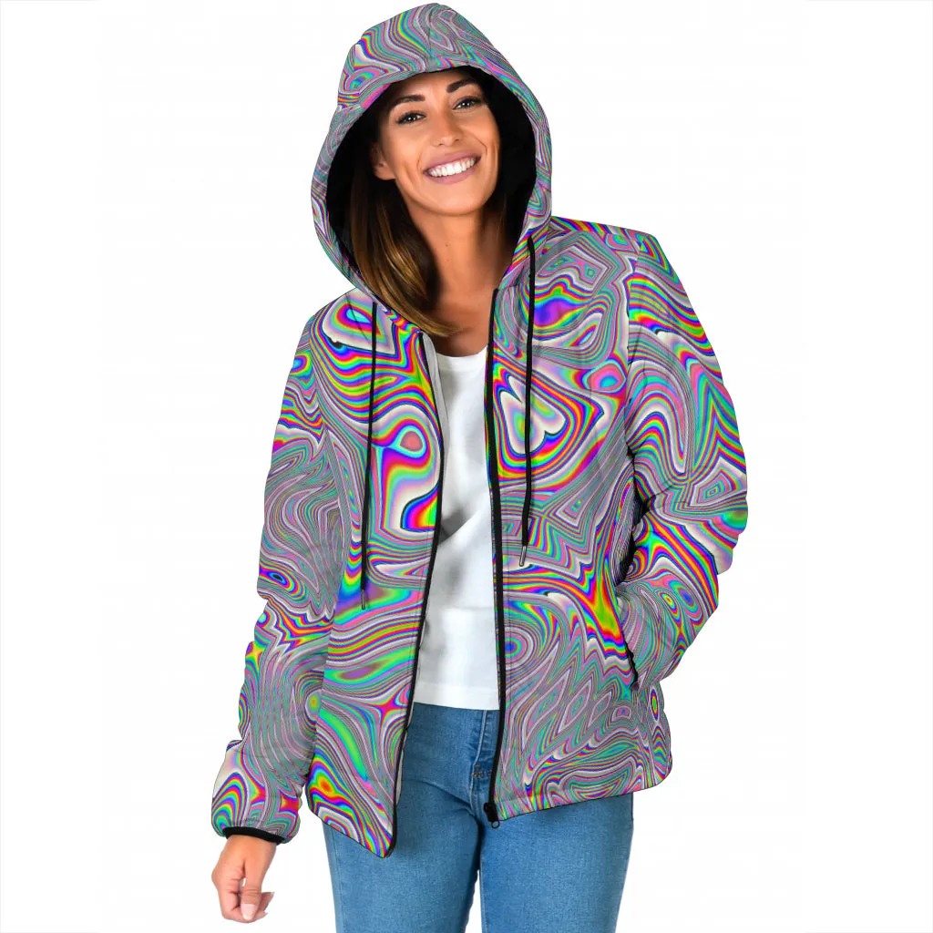 ACID WOMENS WINTER HOODED JACKET | HUBERT SOLCZYNSKI