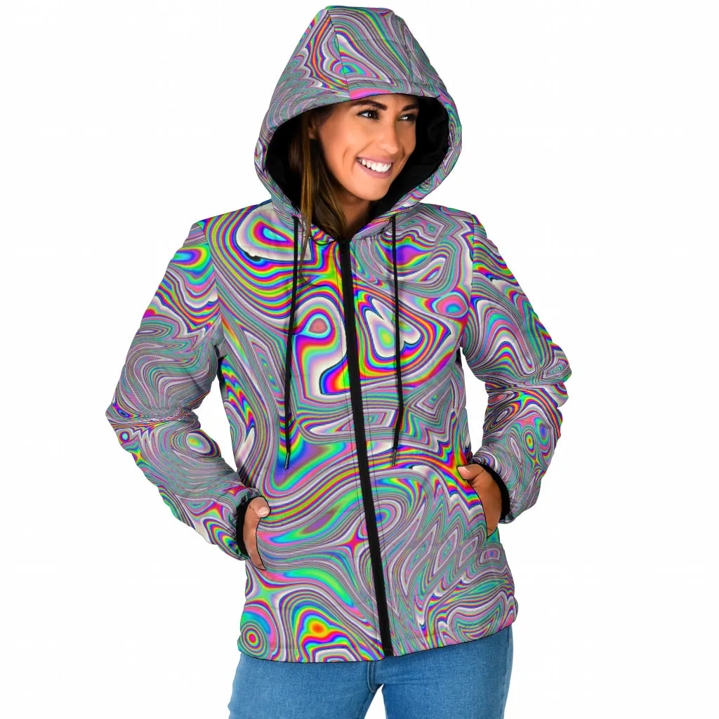 ACID WOMENS WINTER HOODED JACKET | HUBERT SOLCZYNSKI