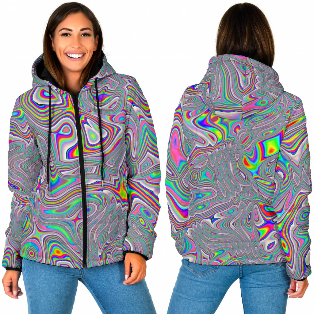 ACID WOMENS WINTER HOODED JACKET | HUBERT SOLCZYNSKI