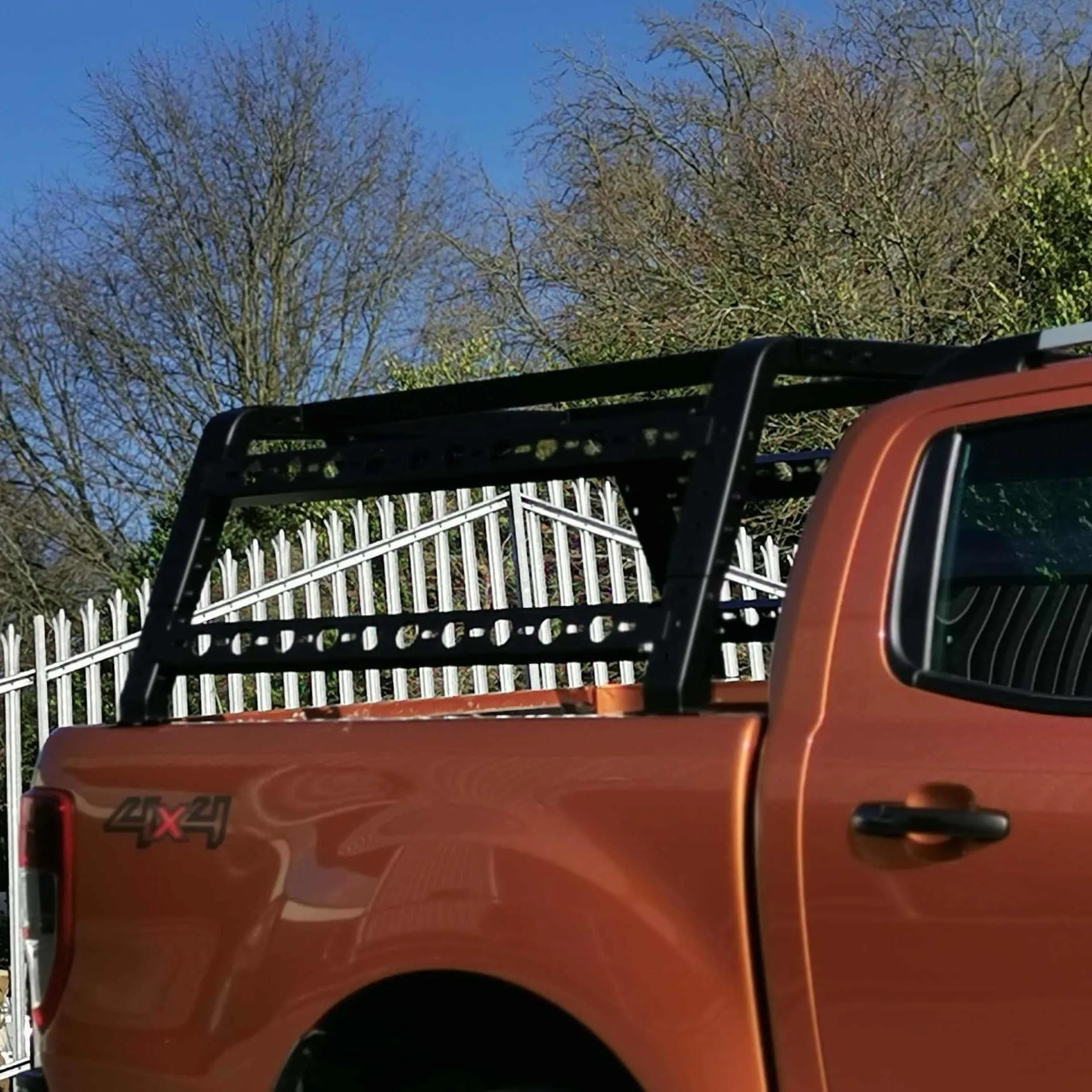 Adjustable Load Bed Roof Top Tent Cargo Frame Rack for Ford Ranger 2022 