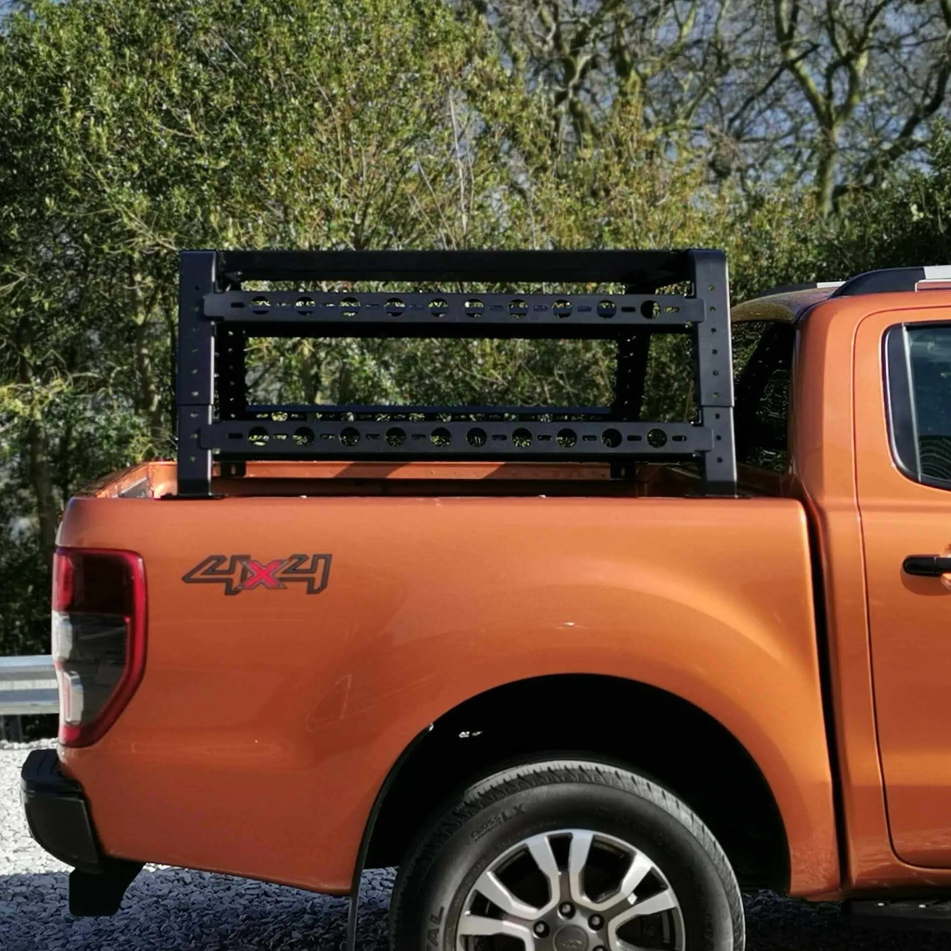 Adjustable Load Bed Roof Top Tent Cargo Frame Rack for Ford Ranger 2022 