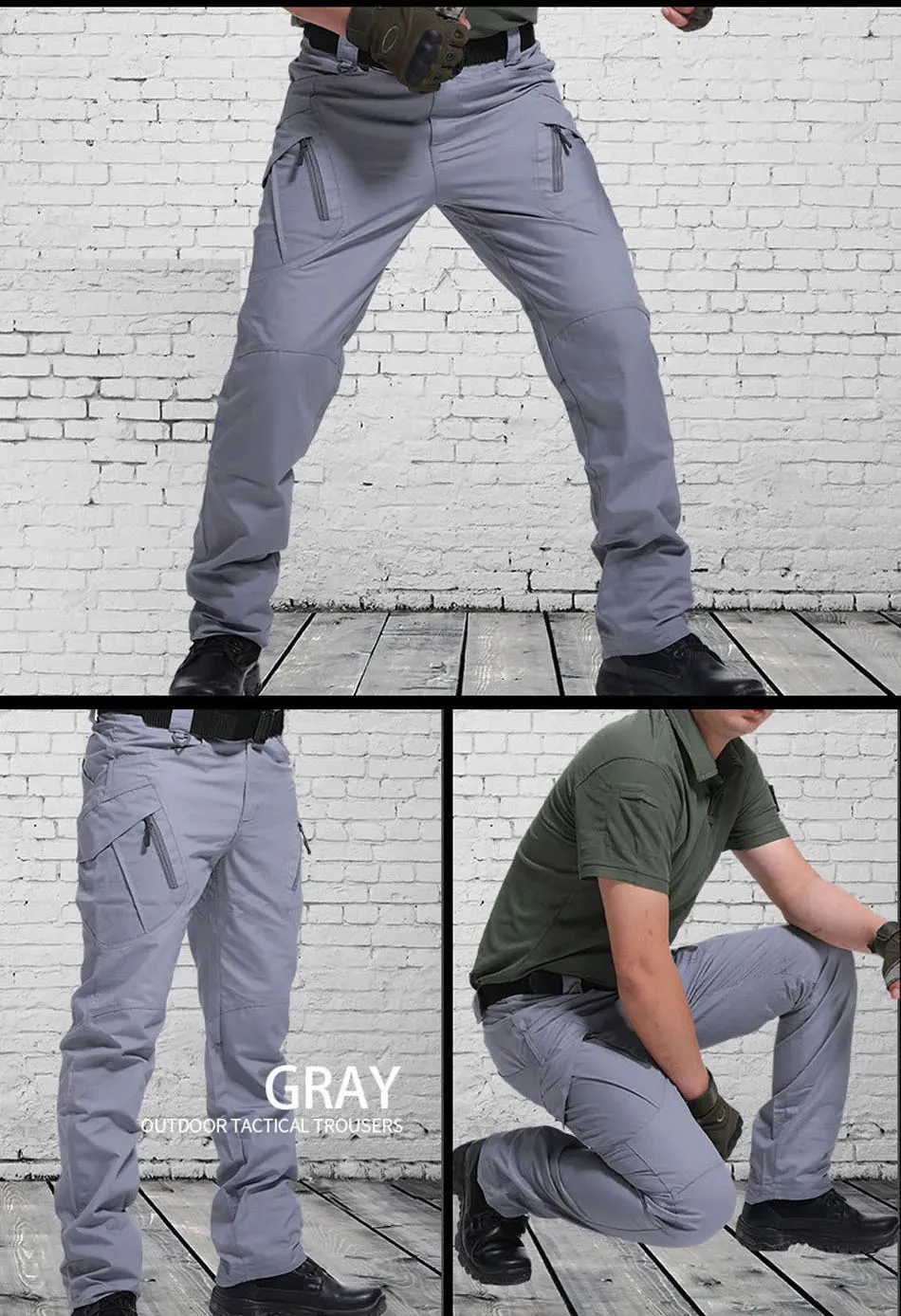 Adventure-Ready Multi-Pocket Cargo Joggers Pants