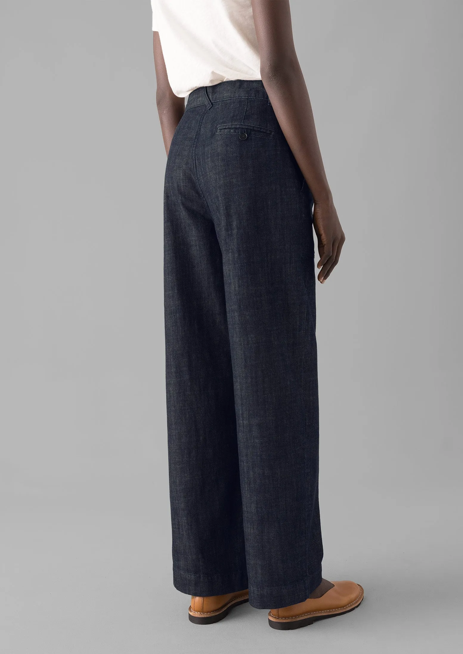 Annie Organic Denim Full Length Jeans | Indigo