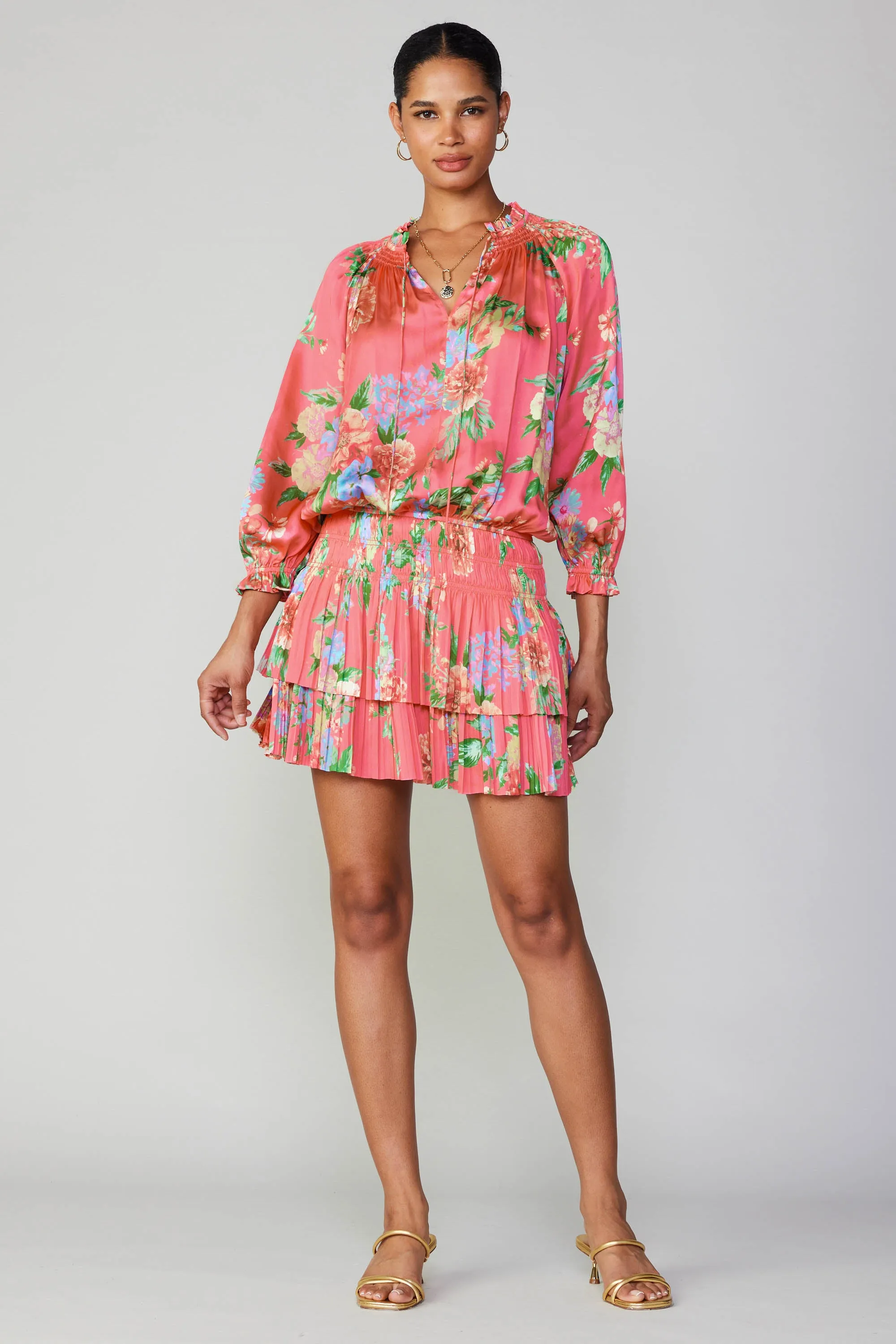 Aurelie Floral Mini Dress