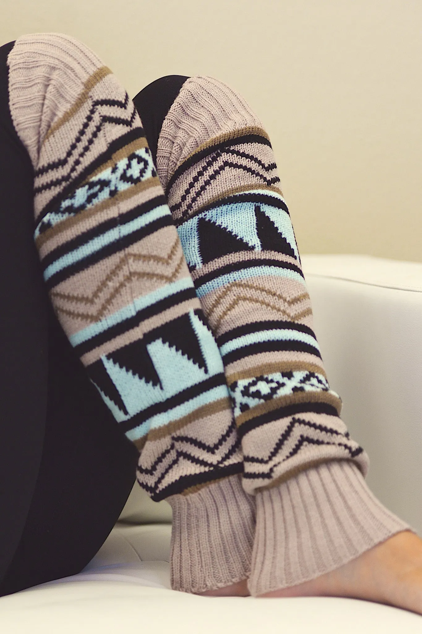 Aztec Leg Warmers