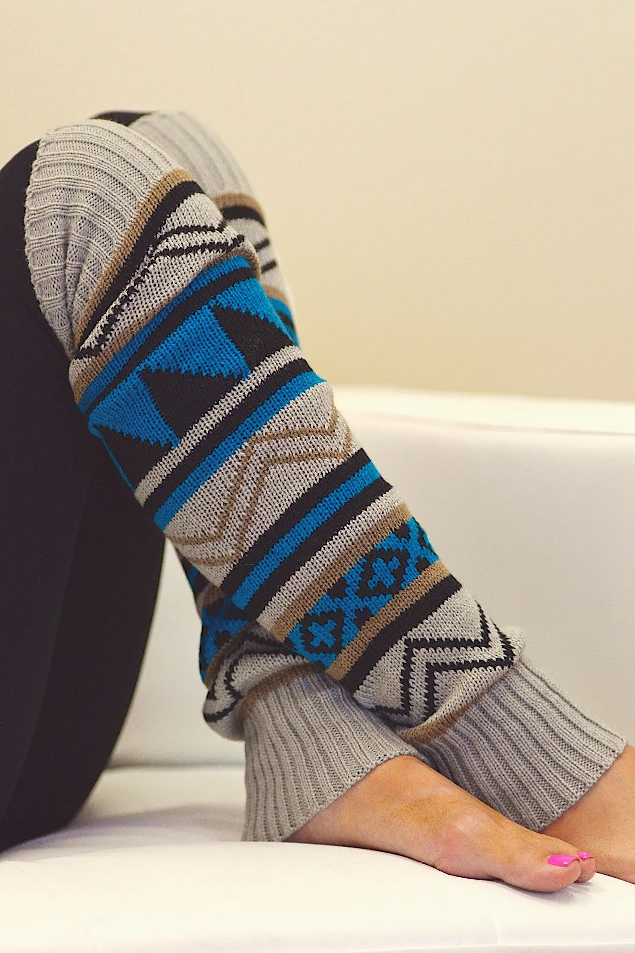 Aztec Leg Warmers