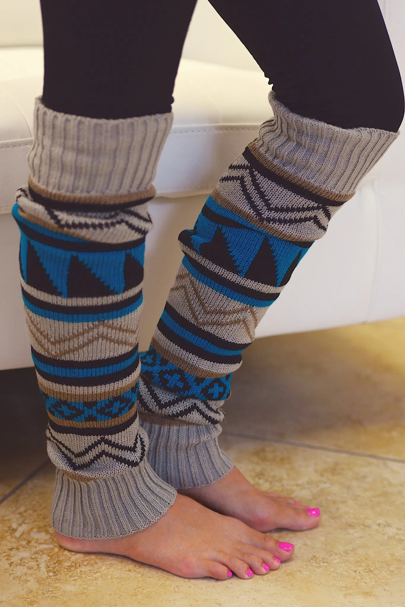 Aztec Leg Warmers