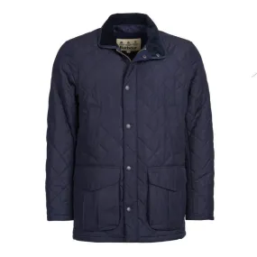 Barbour Devon Mens Quilted Jacket - Navy