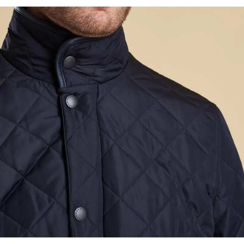 Barbour Devon Mens Quilted Jacket - Navy