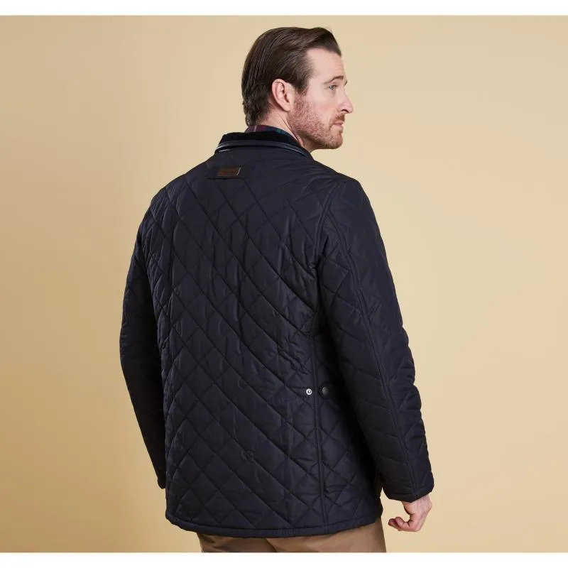 Barbour Devon Mens Quilted Jacket - Navy