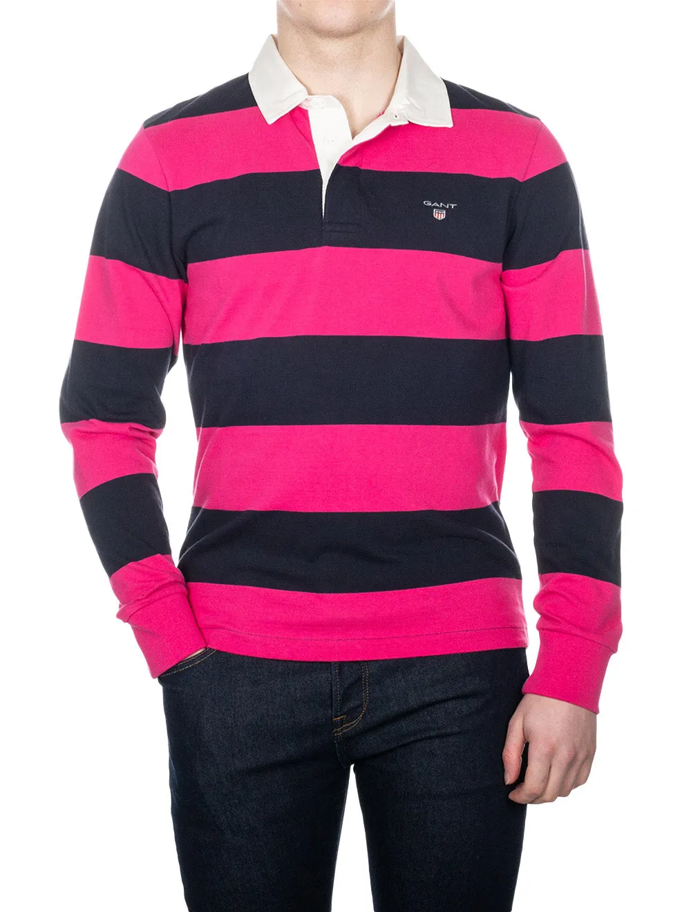 Barstripe Heavy Rugger Hyper Pink