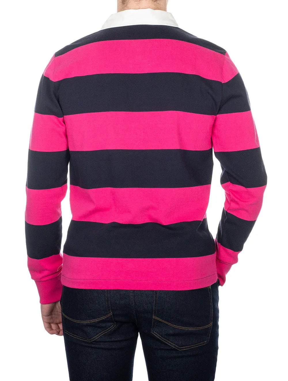 Barstripe Heavy Rugger Hyper Pink