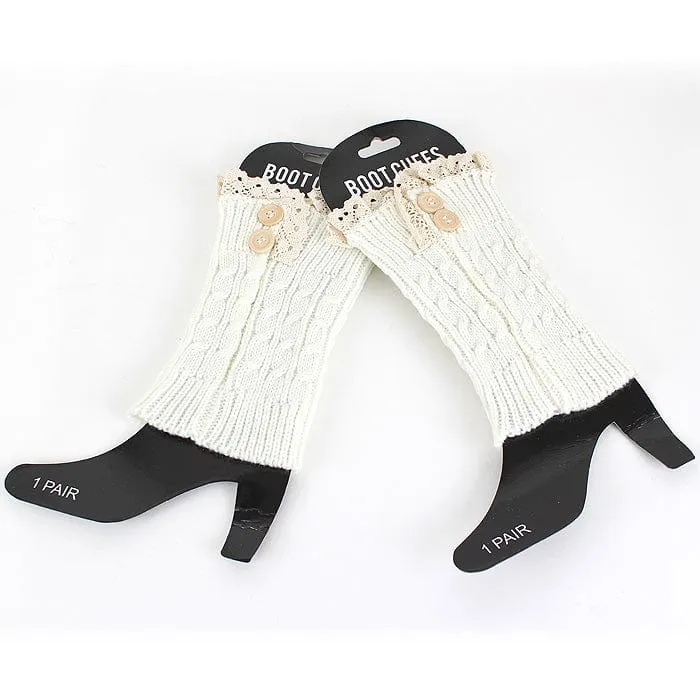 BC10106 Fashion Crochet Boot Cuffs/Leg Warmers