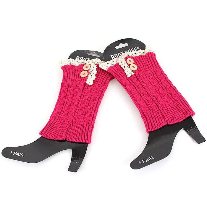 BC10106 Fashion Crochet Boot Cuffs/Leg Warmers