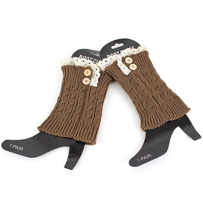 BC10106 Fashion Crochet Boot Cuffs/Leg Warmers