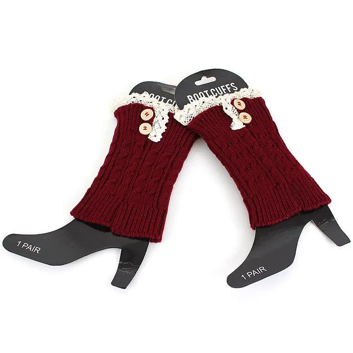 BC10106 Fashion Crochet Boot Cuffs/Leg Warmers