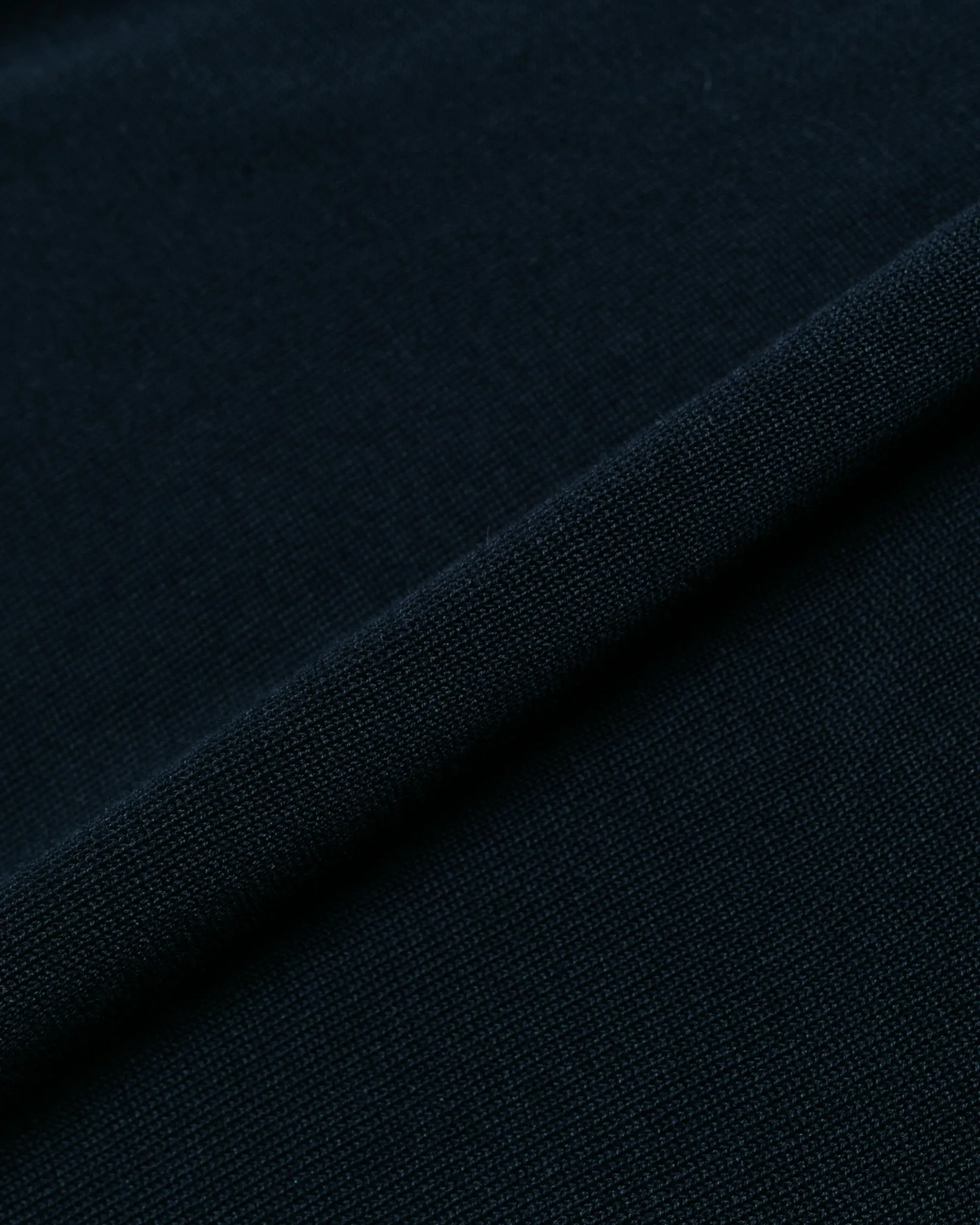 Beams Plus Knit Polo 12G Navy