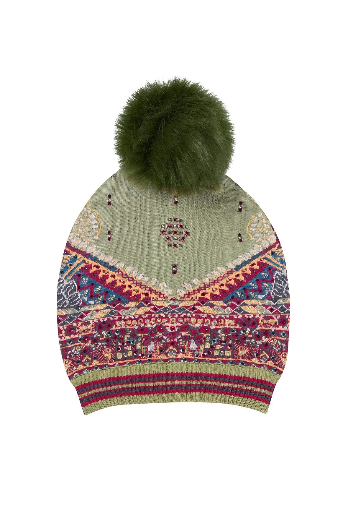 BEANIE WITH DETACHABLE POM POM THE CARAVAN