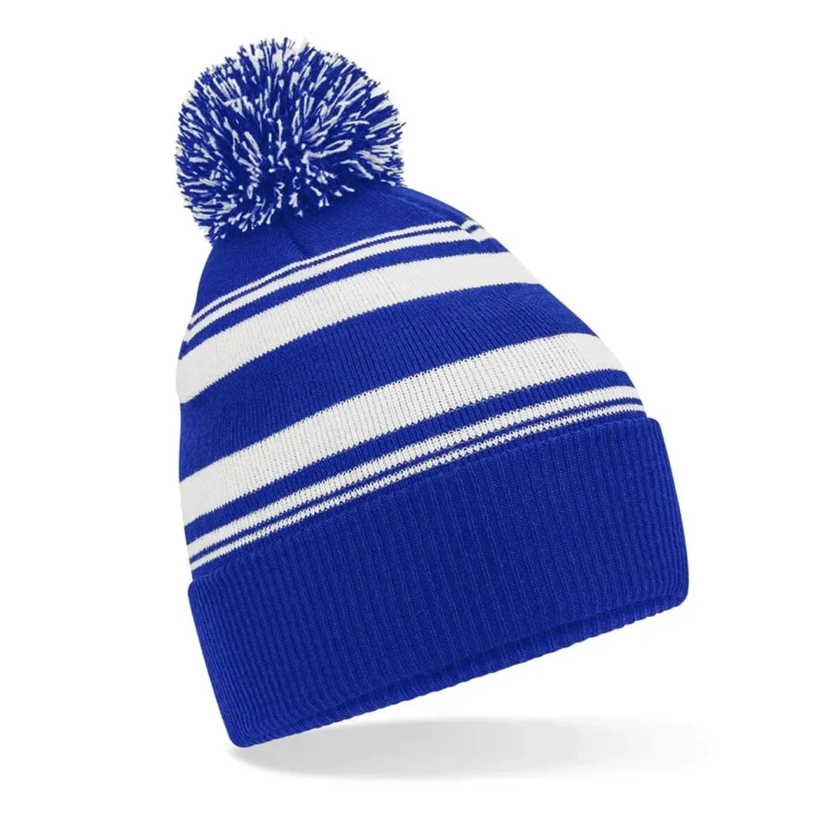 Beechfield Striped Fan Beanie