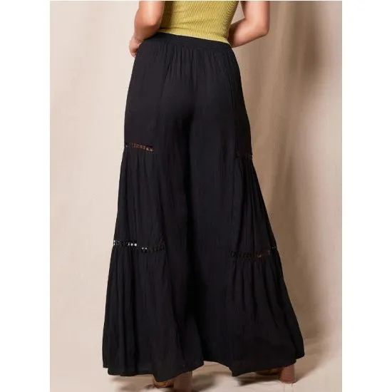 Black Palazzo Pants