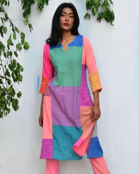 Breezy Handwoven Cotton Kurta Set - RC