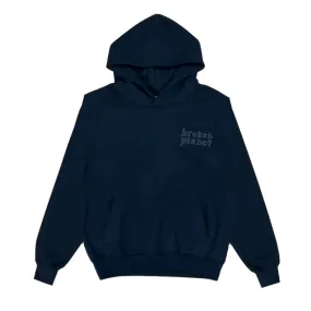 Broken Planet Market Basics Hoodie Outerspace Blue