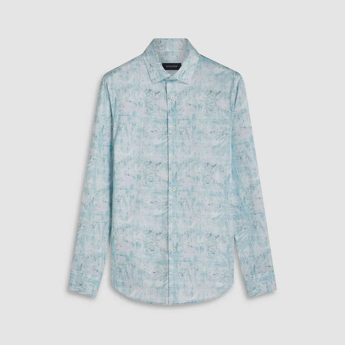 Bugatchi Palm Leaves OoohCotton Shirt