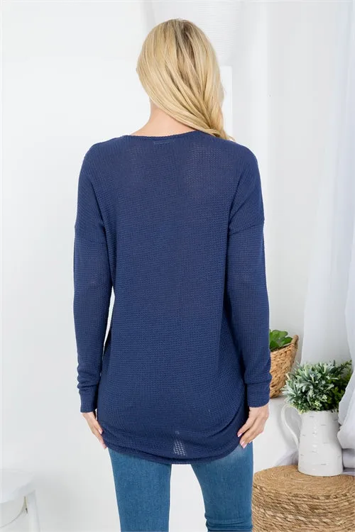 Camille Cobalt V Neck