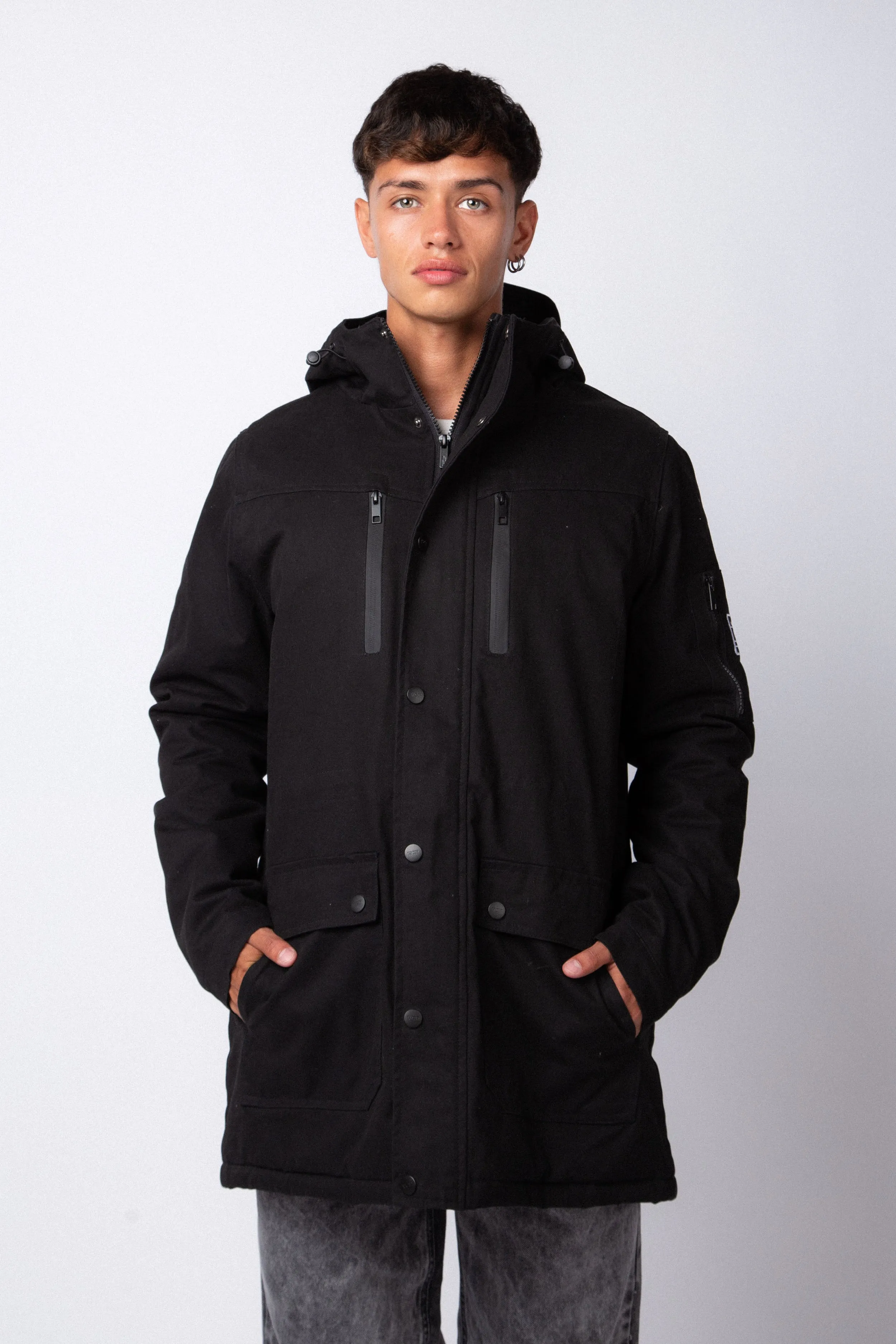 Campera Parka Jannu Black