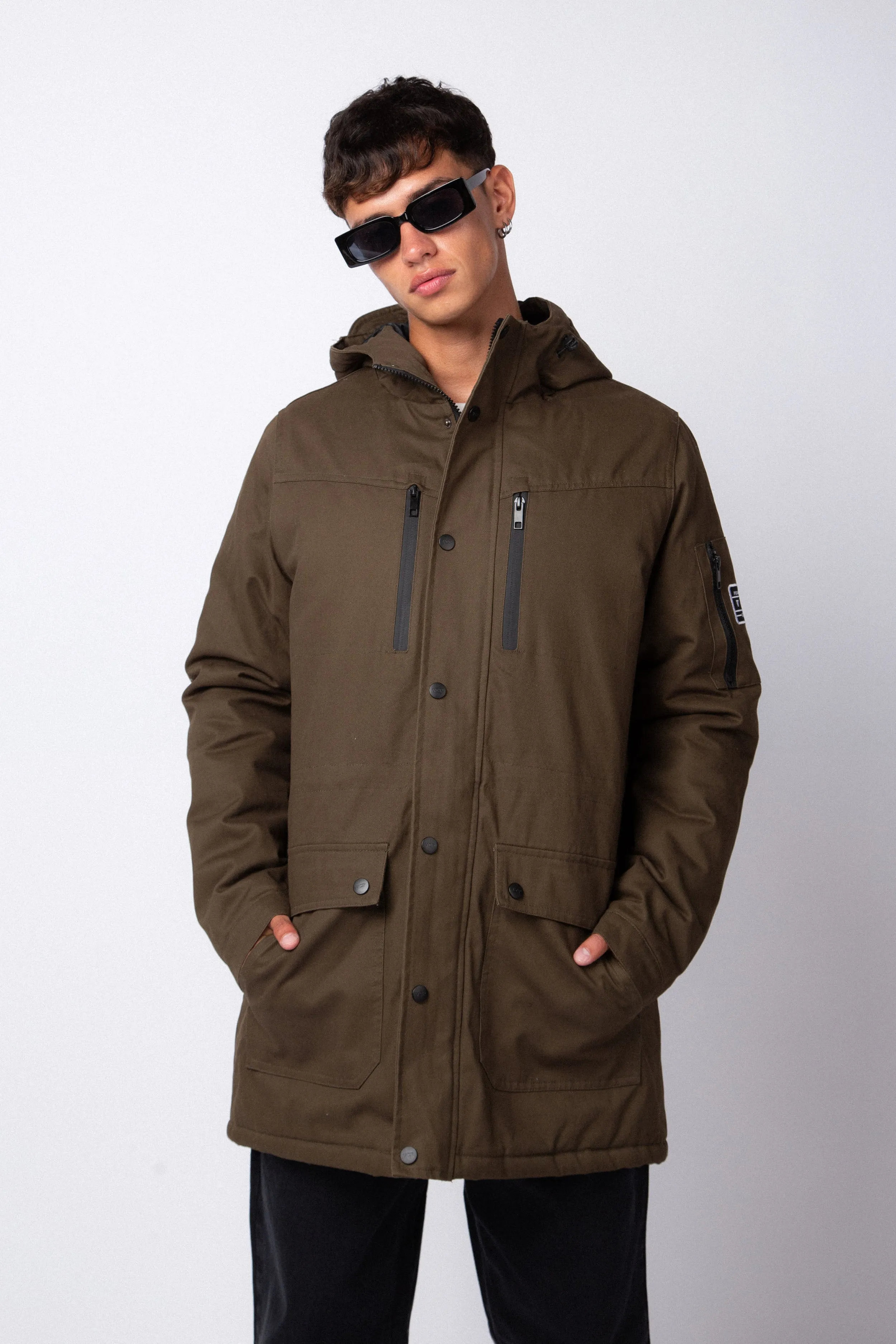 Campera Parka Jannu Militar