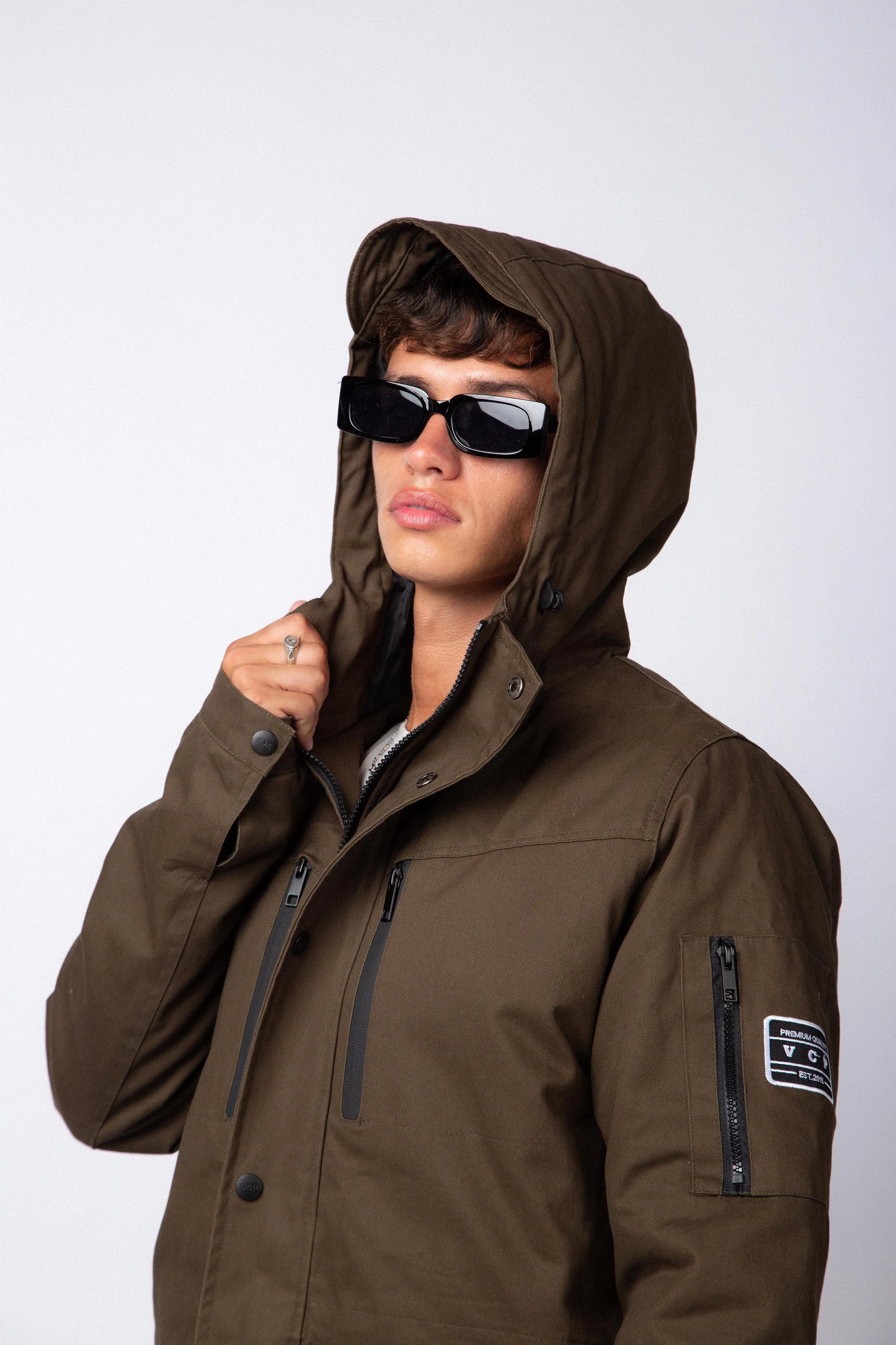 Campera Parka Jannu Militar