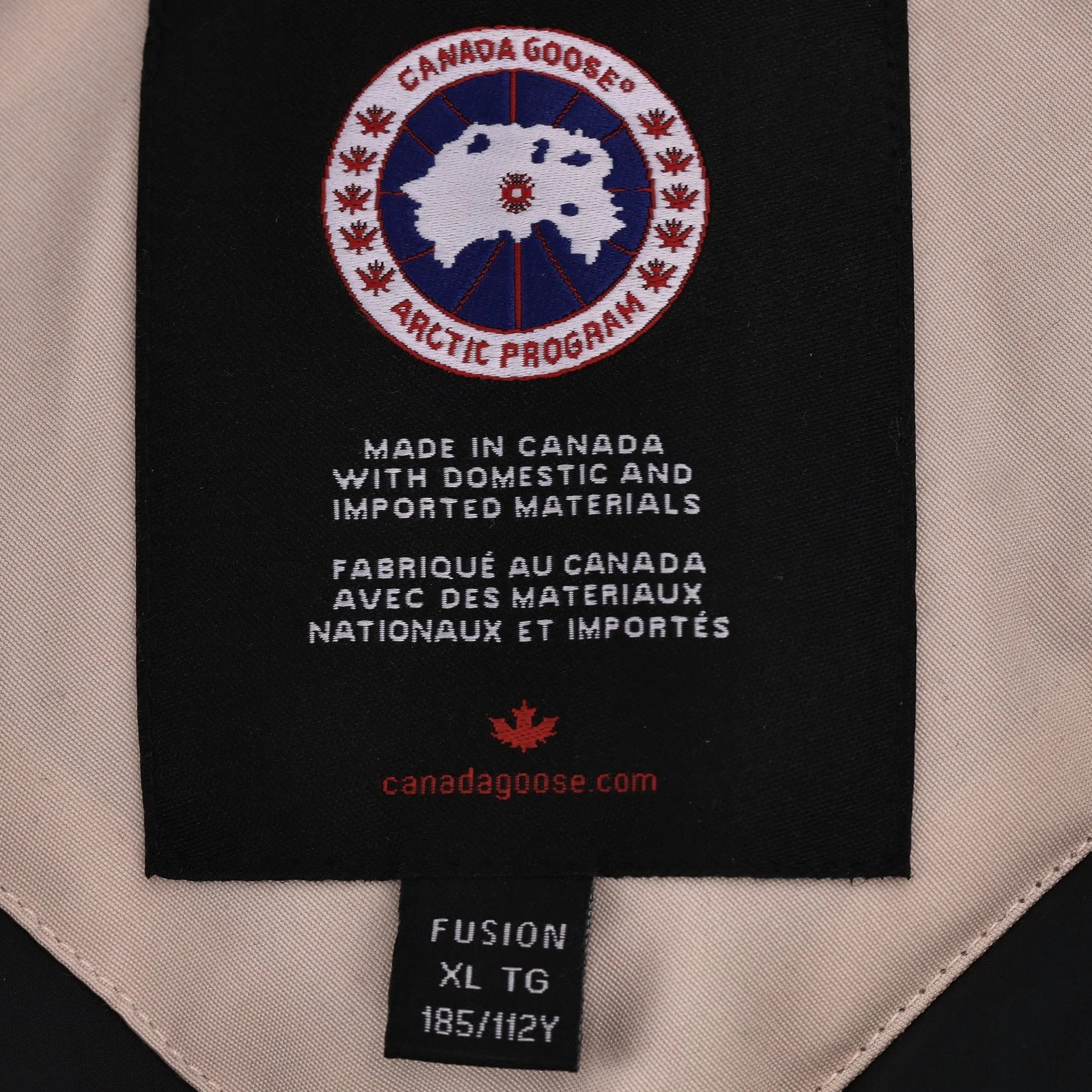 Canada Goose Down Expedition Parka Jacket. Size XL