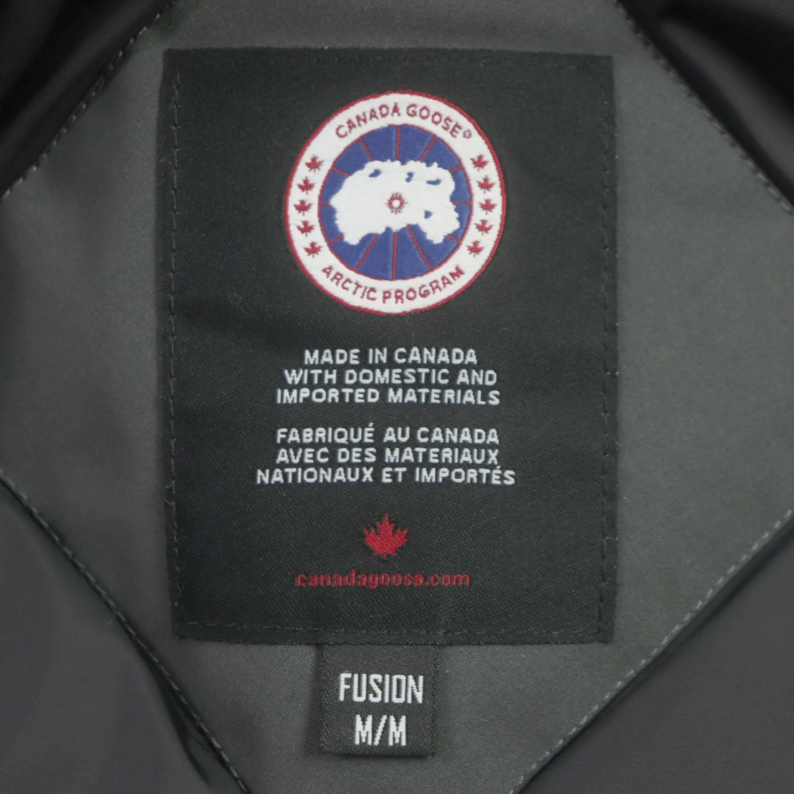 CANADA GOOSE Rossclair Parka Down Coat Gray M