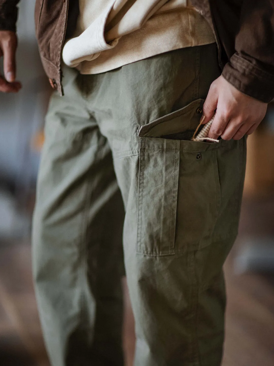 CANVAS CARGO PANT