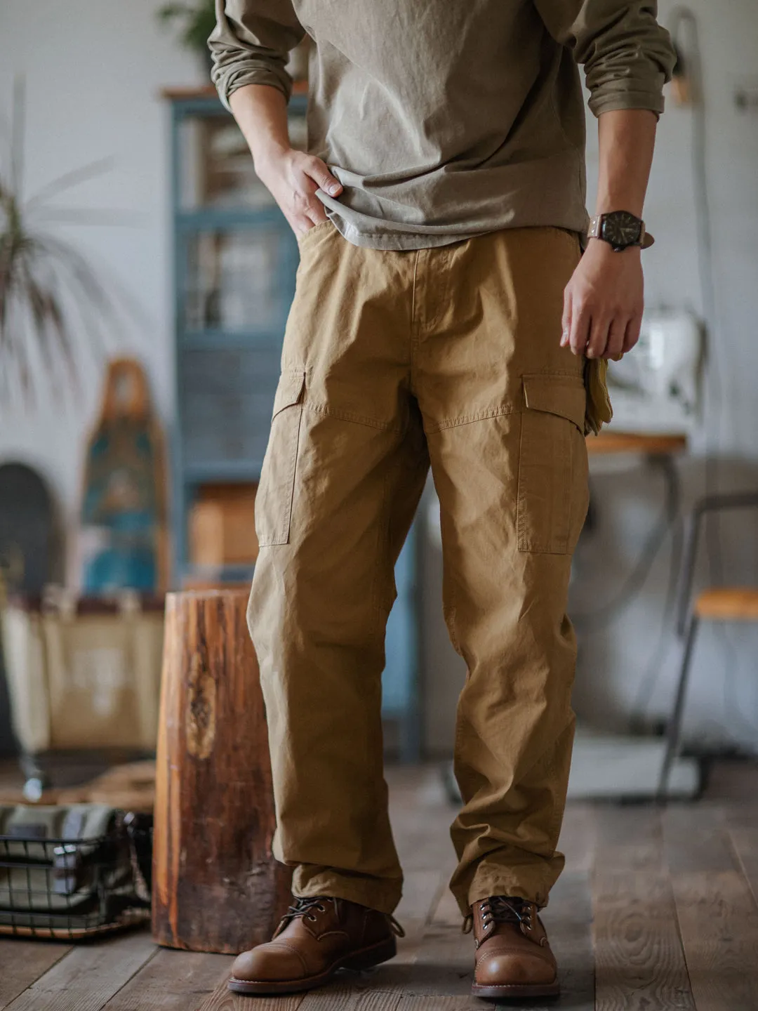 CANVAS CARGO PANT