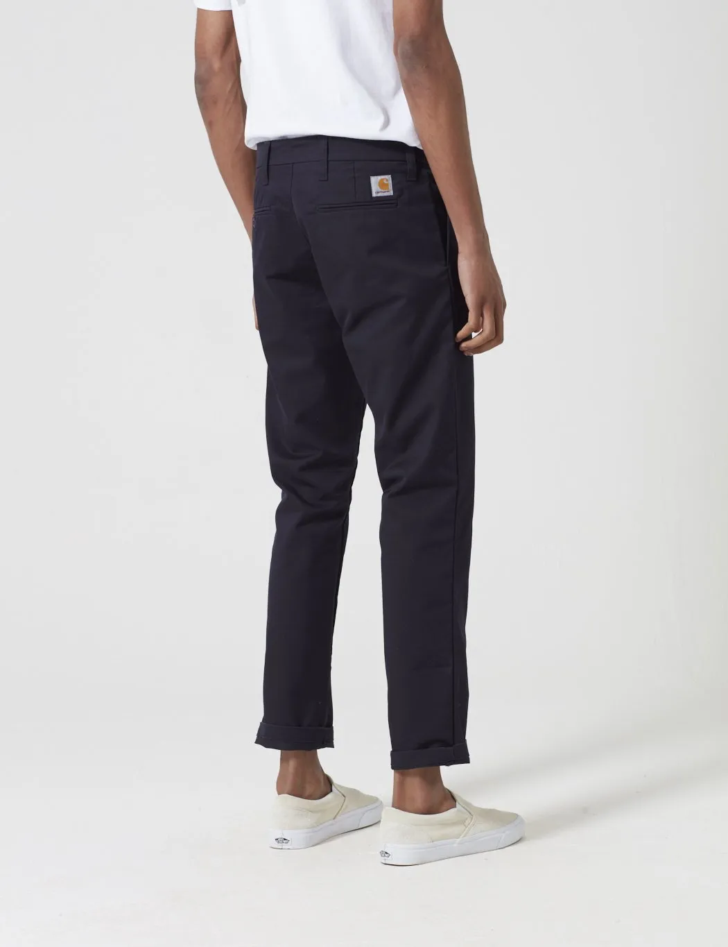 Carhartt-WIP Sid Pant Chino (Slim) - Dark Navy Blue