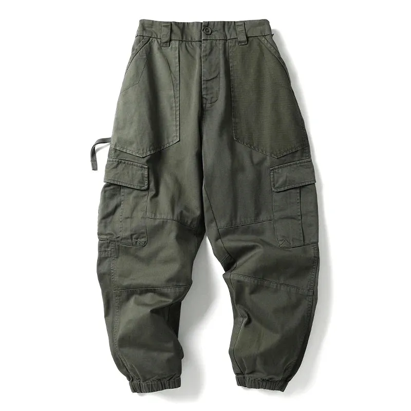 Casual High Quality Cargo Pants - Japanese Streetwear - Loose Jogging Trousers