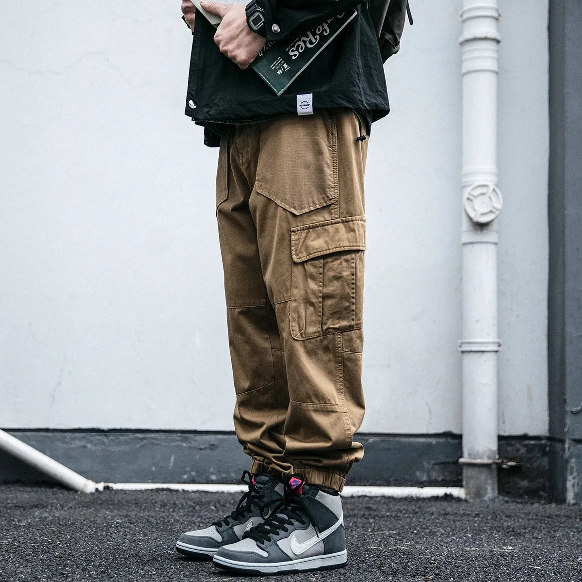 Casual High Quality Cargo Pants - Japanese Streetwear - Loose Jogging Trousers