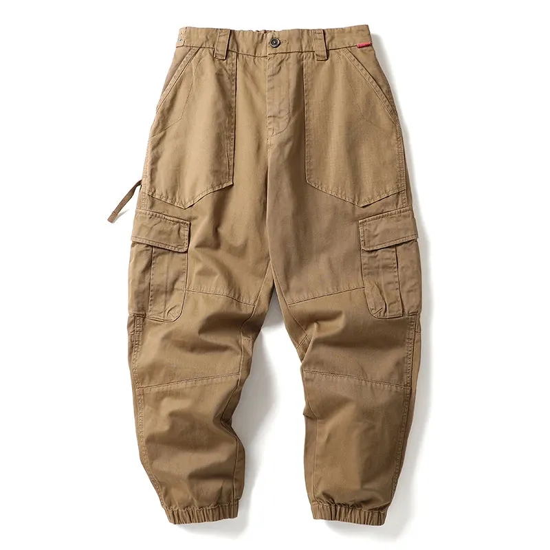 Casual High Quality Cargo Pants - Japanese Streetwear - Loose Jogging Trousers