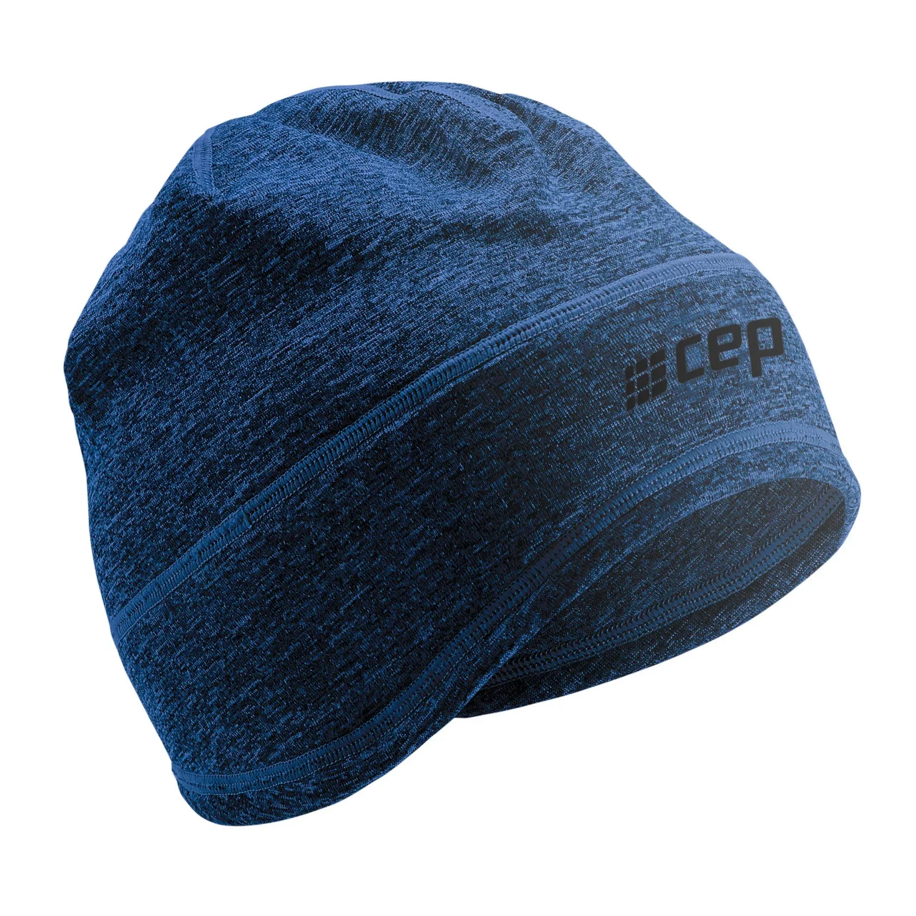 CEP | Winter Run Beanie | Unisex | Dark Blue Melange