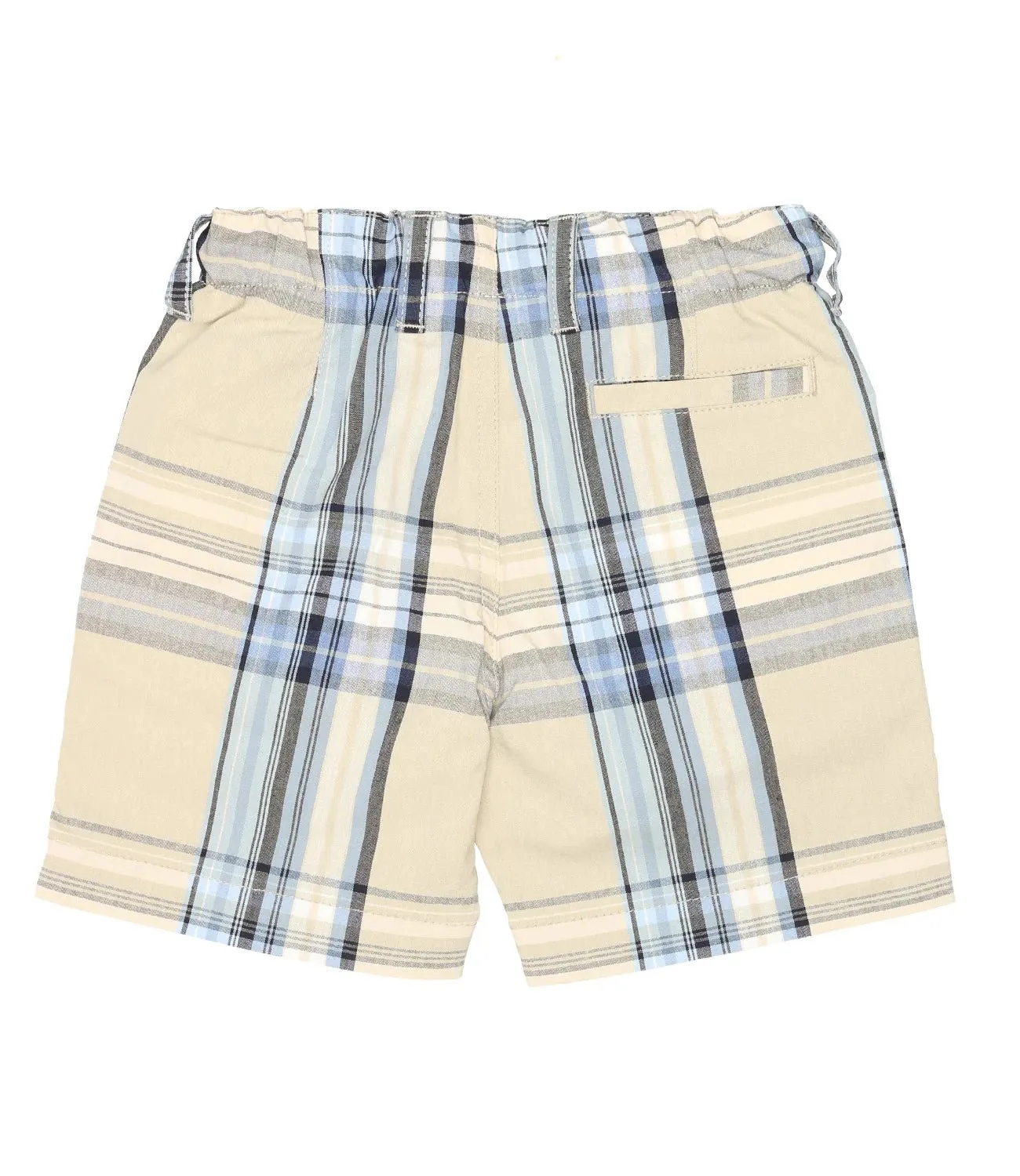 Checkered Bermuda Shorts