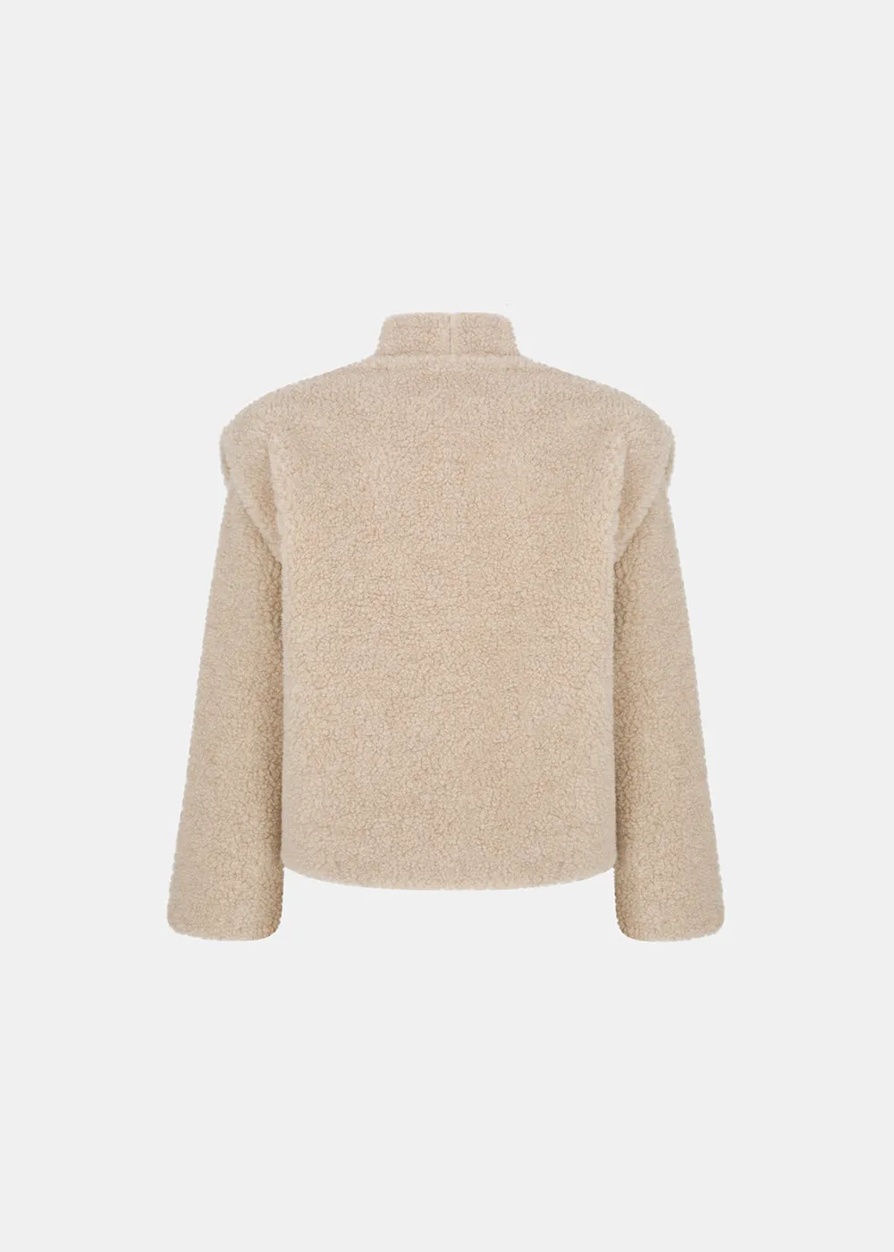 CHERIE WOOLEN JACKET BEIGE