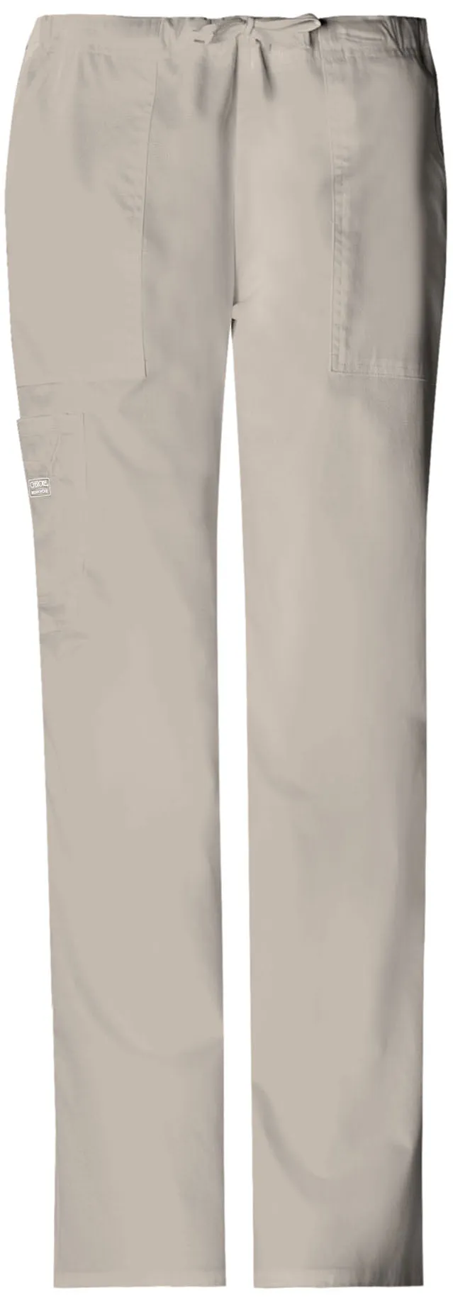 Cherokee 4044 Workwear WW Core Stretch Mid Rise Drawstring Cargo Pant