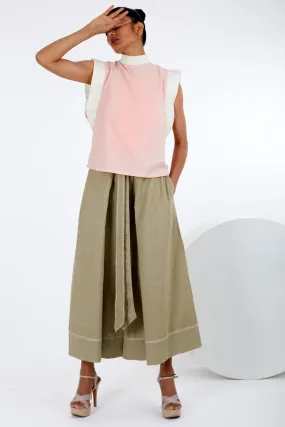 Cho   Oshi - Winged Top   Fisherman Pants